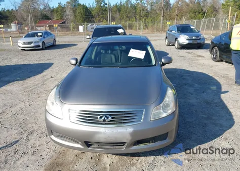 2007 Infiniti G35 Journey z USA, uszkodzony, nr VIN JNKBV61E97M718638